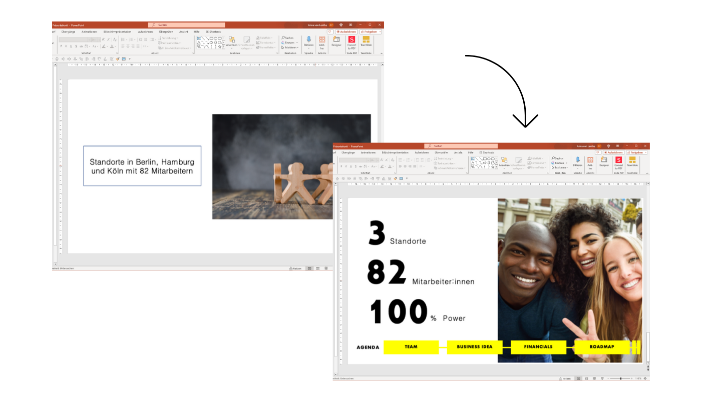 PowerPoint Foliendesign